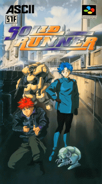 Solid Runner Super Famicom  box art